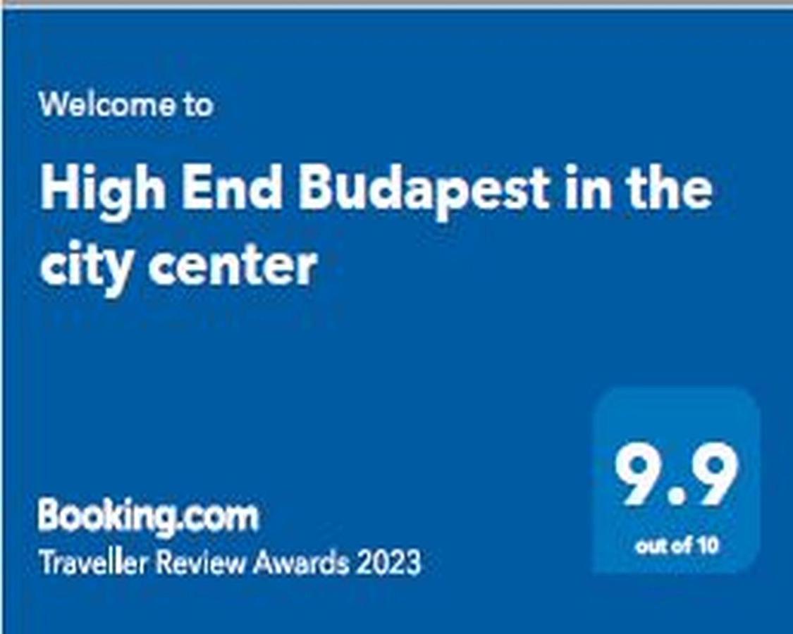 High End Budapest In The City Center 外观 照片
